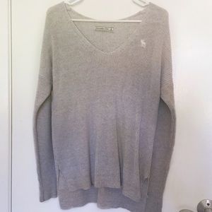 abercrombie and fitch v-neck sweater